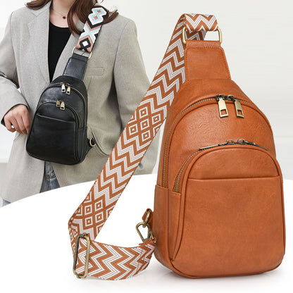 MAOXIANGSHOP 2025 bags women's messenger bags, universal casual women's breast bags, new retro small backpacks women's bags wholesale