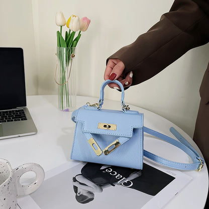 MAOXIANGSHOP 2025 bags women's bags  new Korean version popular fashion versatile portable Kelly bag ins shoulder messenger bag