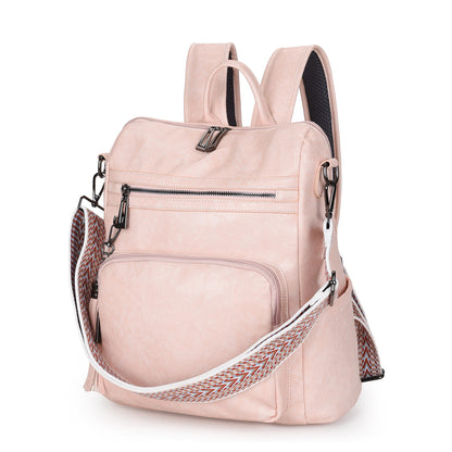 MAOXIANGSHOP 2025 Backpack Lightweight Girls  Retro Backpack, Large Capacity Ladies Backpack Backpack