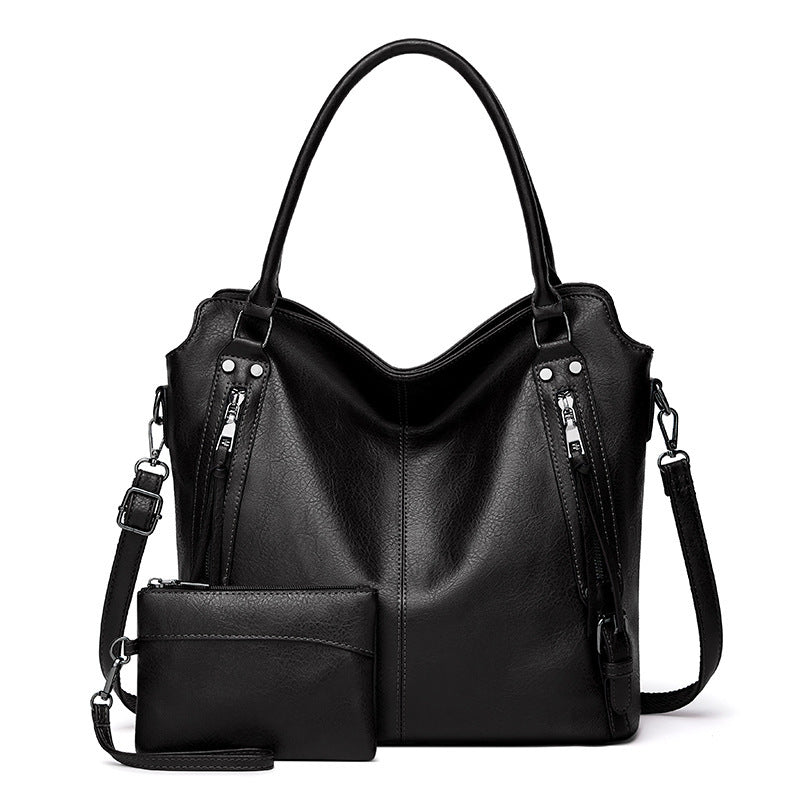 MAOXIANGSHOP popular New Women's Bag 2025 Large Bag Hot Trade Portable Tote Bag Soft Leather Large Capacity Shoulder Crossbody Women's Bag
