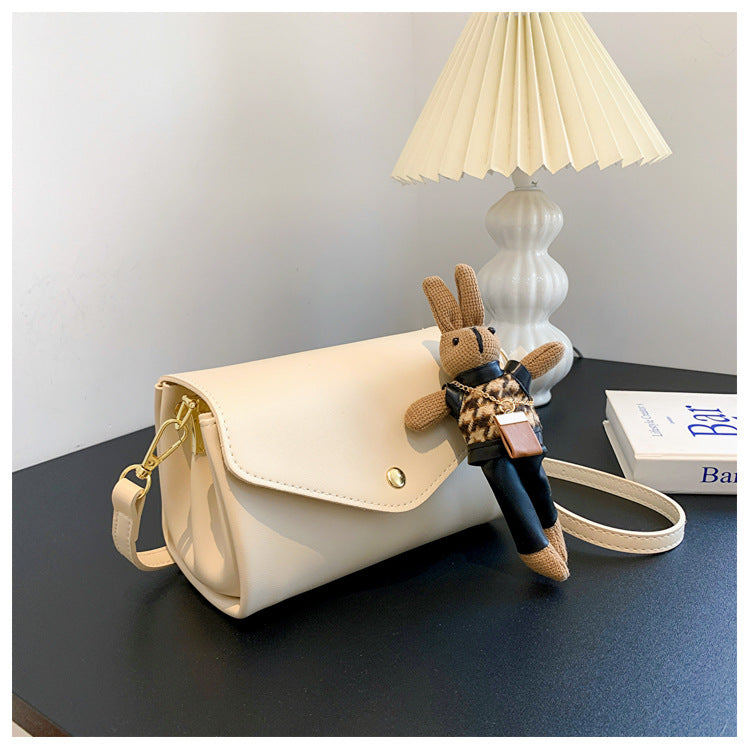 MAOXIANGSHOP 2025 Bag Women's  Autumn and Winter New Trend Versatile Fashion Cylinder Bag Multi-level Large Capacity Hot Style One Shoulder Crossbody