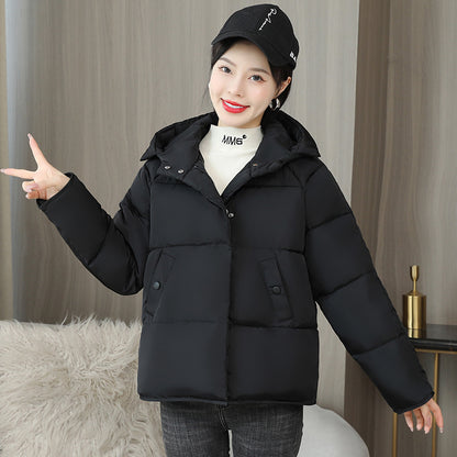 Hot trade cotton-padded clothes women's short winter New new Korean version student bread clothes cotton-padded jackets loose and thickened cotton-padded jackets