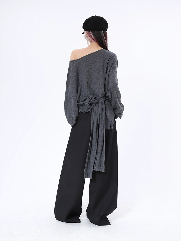 2025 street sense loose long-sleeved t-shirt autumn high-end fashion Popular style design trendy luxury top women