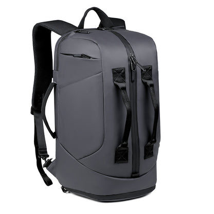 MAOXIANGSHOP 2025New large-capacity backpack men's multi-purpose Oxford cloth business backpack simple outdoor short-distance travel bag