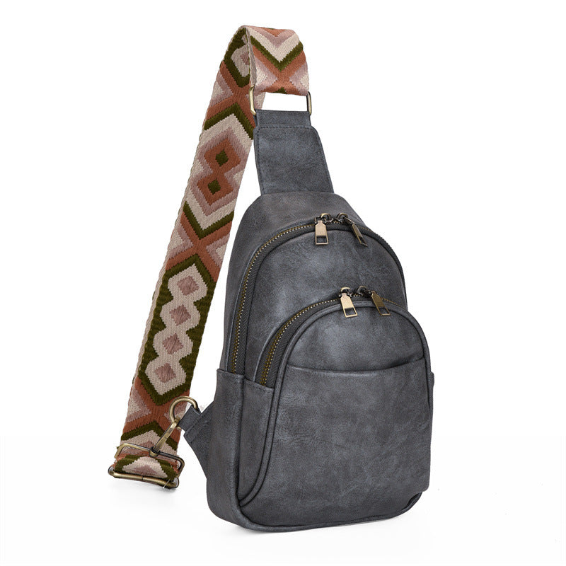 MAOXIANGSHOP 2025 bags women's messenger bags, universal casual women's breast bags, new retro small backpacks women's bags wholesale