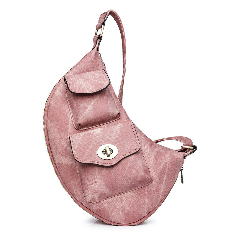 MAOXIANGSHOP 2025 large-capacity women's bags PU bags, new 2025 women's bags, women's waist bags, breast bags wholesale