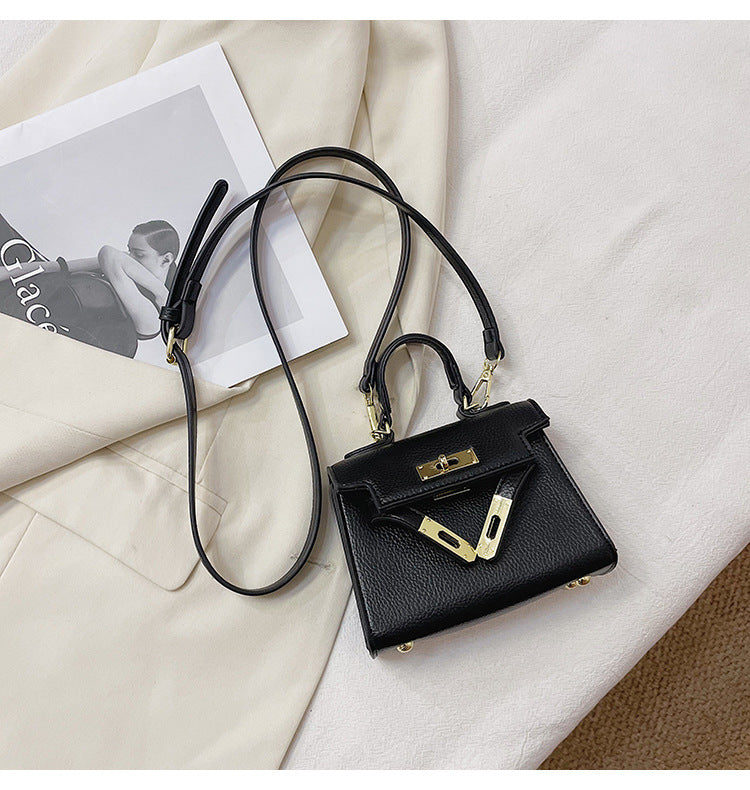 MAOXIANGSHOP 2025 bags women's bags  new Korean version popular fashion versatile portable Kelly bag ins shoulder messenger bag