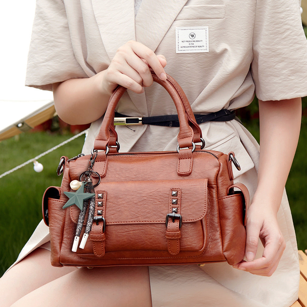 MAOXIANGSHOP bag, women's trendy women's handbag, mother bag, 2025 fashion large-capacity messenger bag, shoulder bag popular.