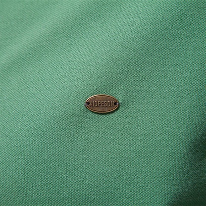MAOXIANGSHOP 2025 popular spring and summer new New Popular trade collar POLO lapel simple fashion color matching casual men's short-sleeved T-shirt