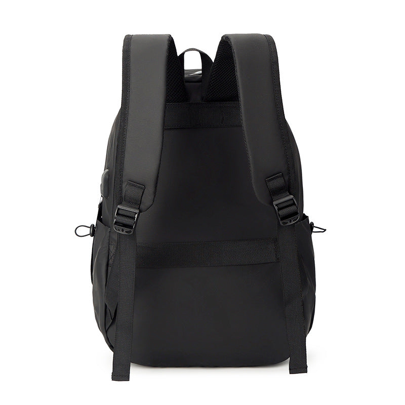 2025 Street trend new casual backpack backpack men's large-capacity travel bag light commuter schoolbag leisure bag