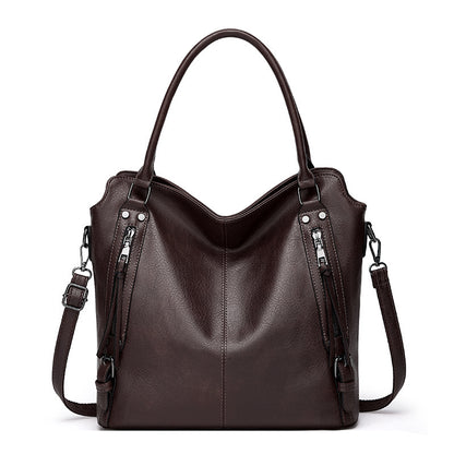 MAOXIANGSHOP popular New Women's Bag 2025 Large Bag Hot Trade Portable Tote Bag Soft Leather Large Capacity Shoulder Crossbody Women's Bag