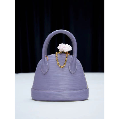 2025 Shell bag women's  summer new red wedding bag bridal bag shoulder crossbody handbag genuine leather women's bag
