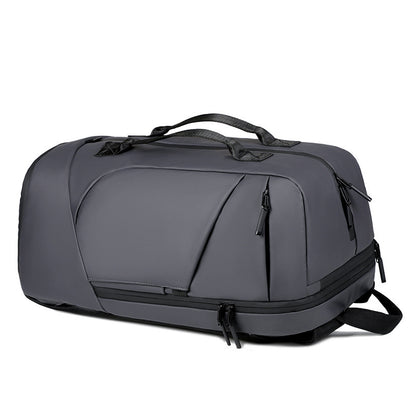 MAOXIANGSHOP 2025New large-capacity backpack men's multi-purpose Oxford cloth business backpack simple outdoor short-distance travel bag