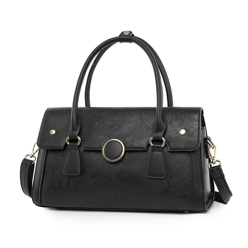 2025 women's handbag fashionable simple large-capacity commuter bag women's high-end light luxury shoulder tote bag