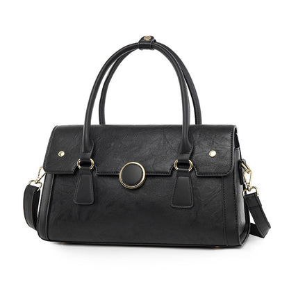 2025 women's handbag fashionable simple large-capacity commuter bag women's high-end light luxury shoulder tote bag