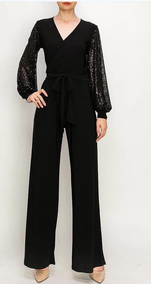 MAOXIANGSHOP 2025 spring and summer new product fashion V-neck lace-up sequined 2025 dress mid-waist lantern sleeve long evening dress