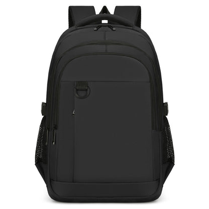 2025 Large Capacity Backpack Men's College Students Junior High School Students School Bag Business Computer Backpack Casual Light Travel Bag