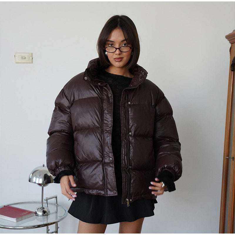 MAOXIANGSHOP 2025 popular New   Fashion Street Casual Solid Color Zipper Cotton Clothing  Express Hot Sale