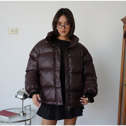 MAOXIANGSHOP 2025 popular New   Fashion Street Casual Solid Color Zipper Cotton Clothing  Express Hot Sale