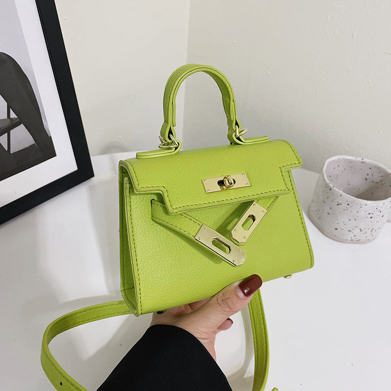 MAOXIANGSHOP 2025 bags women's bags  new Korean version popular fashion versatile portable Kelly bag ins shoulder messenger bag