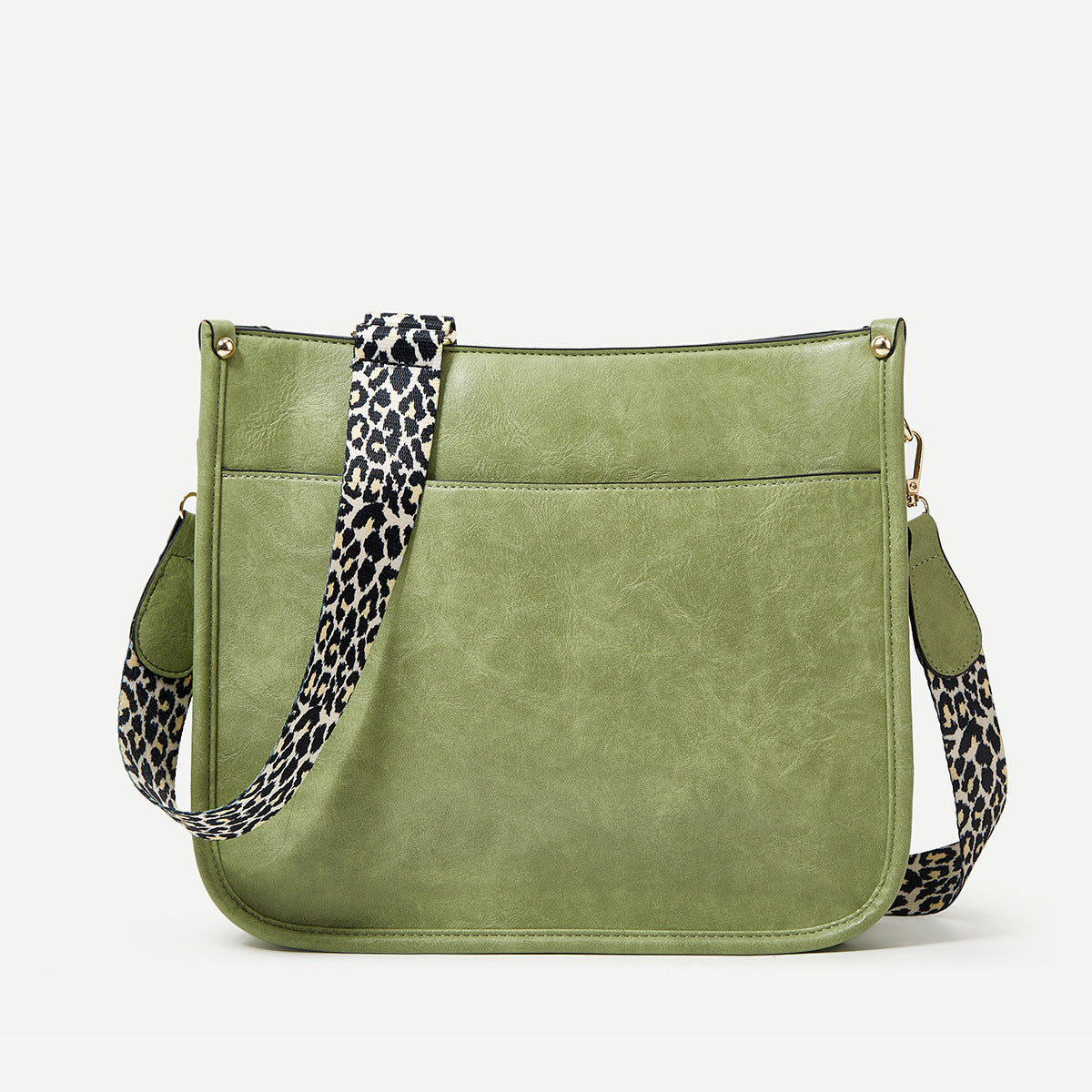 MAOXIANGSHOP Hot trade women's bag popular new 2025 fashion women's bag shoulder messenger bag leopard print large-capacity bucket bag women