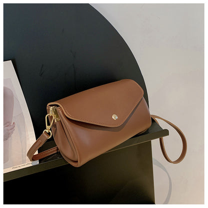 MAOXIANGSHOP 2025 Bag Women's  Autumn and Winter New Trend Versatile Fashion Cylinder Bag Multi-level Large Capacity Hot Style One Shoulder Crossbody