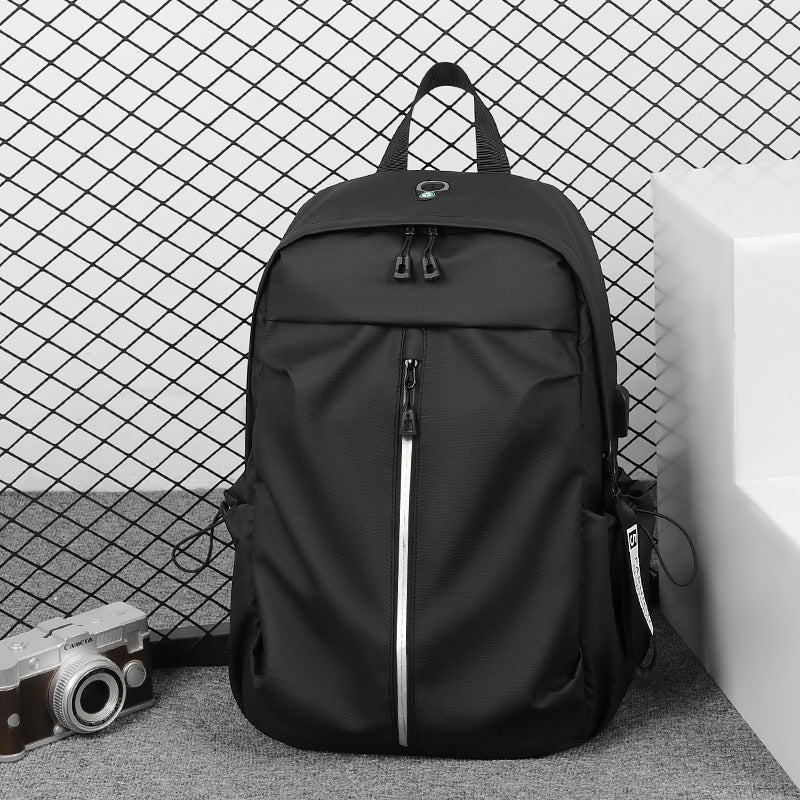 2025 New Backpack Backpack Men's Fashion Computer Backpack Street Trend Casual Backpack Lightweight Student School Bag