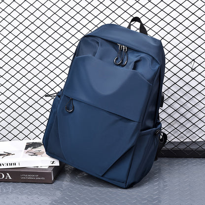 2025 [Customization]  casual backpack men's large-capacity outdoor travel bag printed logo men's business backpack