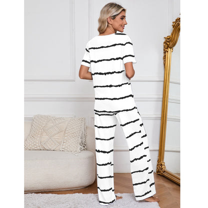 MAOXIANGSHOP 2025The real auction is in stock, spring and summer new 2025 women's clothing,   two-piece set, loungewear, trousers, pajamas set.
