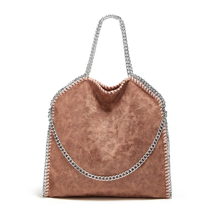 MAOXIANGSHOP 2025 fashion women's bags popular summer new chain bags foldable large-capacity commuting shoulder bags handbags women's models