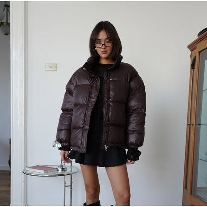 MAOXIANGSHOP 2025 popular New   Fashion Street Casual Solid Color Zipper Cotton Clothing  Express Hot Sale