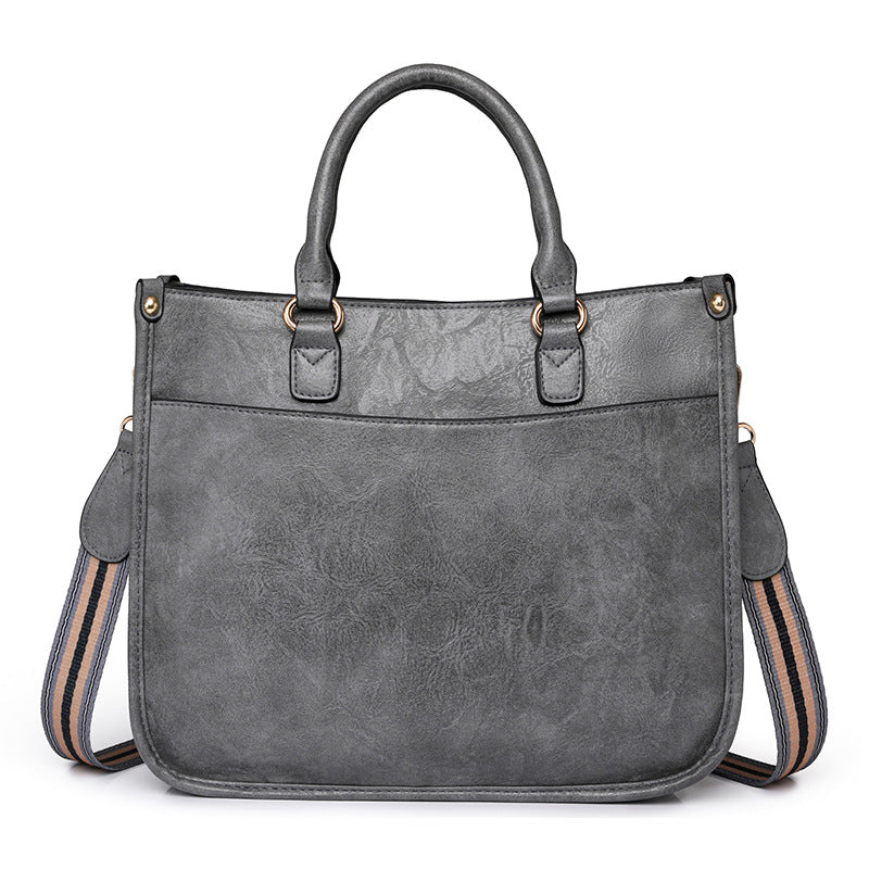 MAOXIANGSHOP 2025 bags women's popular new casual retro portable tote bag fashionable versatile shoulder messenger bag