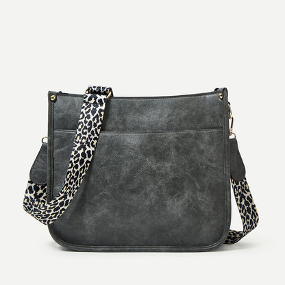 MAOXIANGSHOP Hot trade women's bag popular new 2025 fashion women's bag shoulder messenger bag leopard print large-capacity bucket bag women