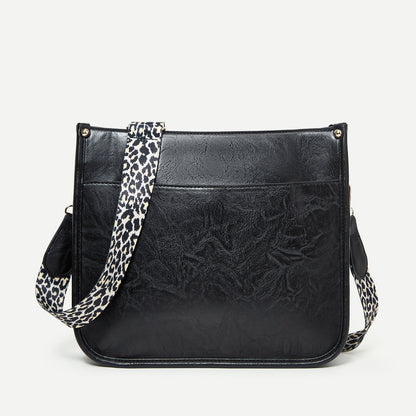 MAOXIANGSHOP Hot trade women's bag popular new 2025 fashion women's bag shoulder messenger bag leopard print large-capacity bucket bag women