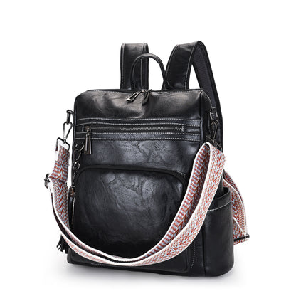MAOXIANGSHOP 2025 Backpack Lightweight Girls  Retro Backpack, Large Capacity Ladies Backpack Backpack