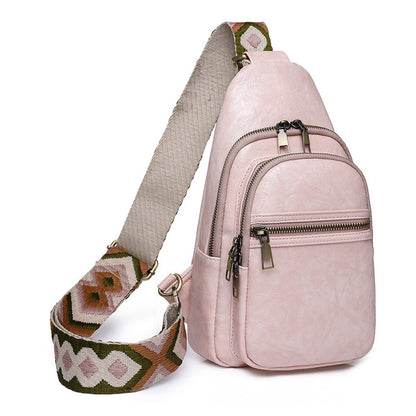 MAOXIANGSHOP 2025 Wholesale women's breast bags, New genderless bags, breast bags, women's fashion retro messenger bags, fanny packs