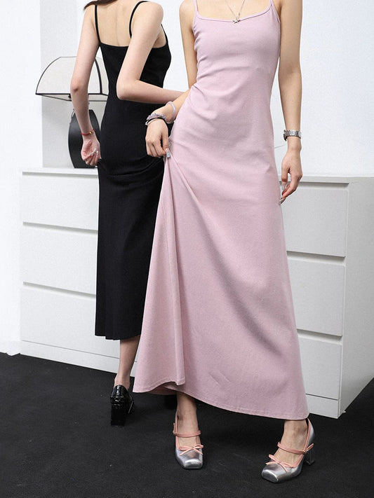 gentle wind dress women's popular summer new simple sexy figure lady dress