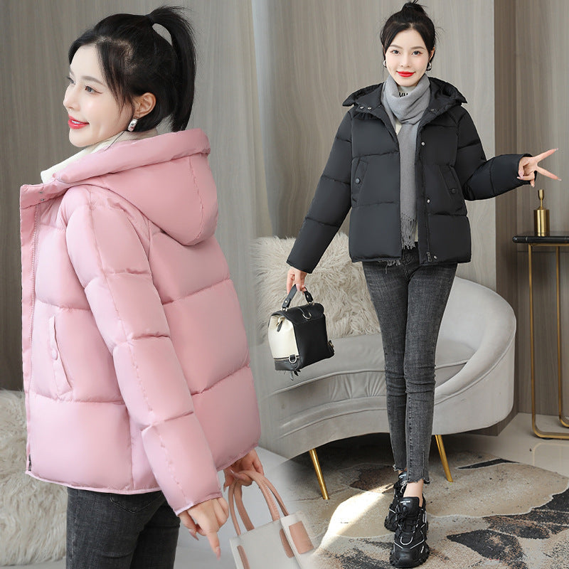 Hot trade cotton-padded clothes women's short winter New new Korean version student bread clothes cotton-padded jackets loose and thickened cotton-padded jackets