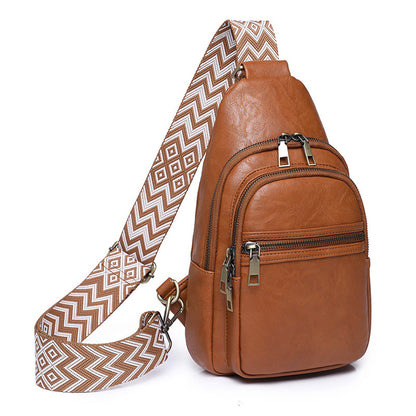 MAOXIANGSHOP 2025 Wholesale women's breast bags, New genderless bags, breast bags, women's fashion retro messenger bags, fanny packs