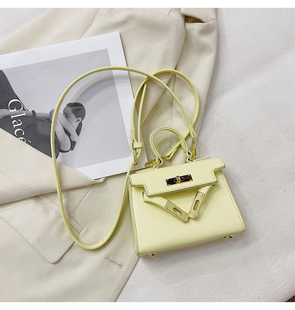 MAOXIANGSHOP 2025 bags women's bags  new Korean version popular fashion versatile portable Kelly bag ins shoulder messenger bag