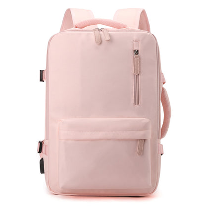 MAOXIANGSHOP 2025Travel Backpack Women's Backpack Lightweight Short Business Trip Travel Luggage Bag Large Capacity Computer School Bag Men's