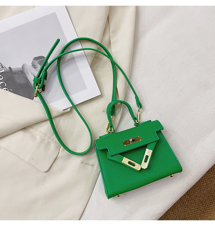 MAOXIANGSHOP 2025 bags women's bags  new Korean version popular fashion versatile portable Kelly bag ins shoulder messenger bag