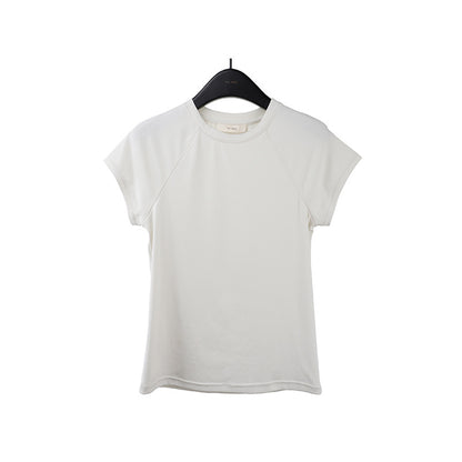 2025 [7 colors optional] Crew neck net version short-sleeved T-shirt women's 2025 spring and summer new Korean version casual versatile top T026