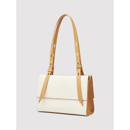 2025 Leather niche design commuter women's large-capacity tote bag shoulder underarm bag new wedding bag trendy simple and versatile