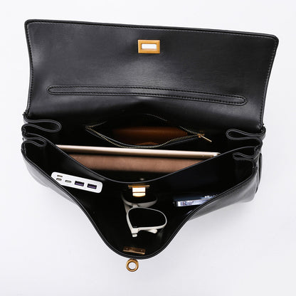 2025 Tote bag B home with the same large-capacity commuter bag, fashionable and simple rodeo women's bag, high-end casual shoulder bag