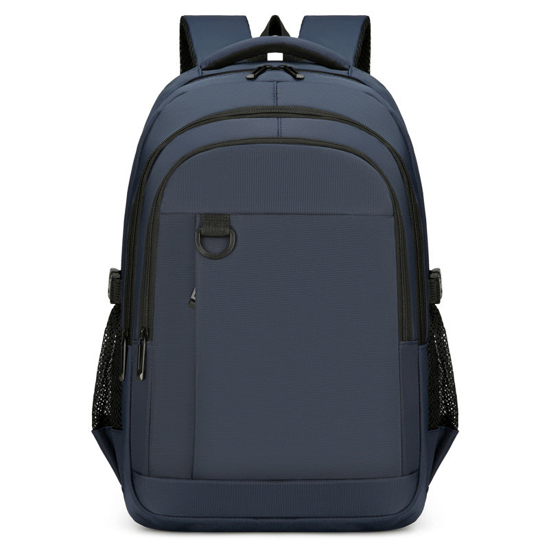 2025 Large Capacity Backpack Men's College Students Junior High School Students School Bag Business Computer Backpack Casual Light Travel Bag