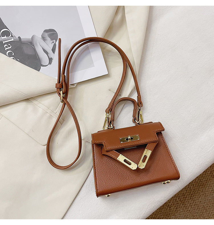 MAOXIANGSHOP 2025 bags women's bags  new Korean version popular fashion versatile portable Kelly bag ins shoulder messenger bag
