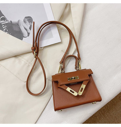 MAOXIANGSHOP 2025 bags women's bags  new Korean version popular fashion versatile portable Kelly bag ins shoulder messenger bag