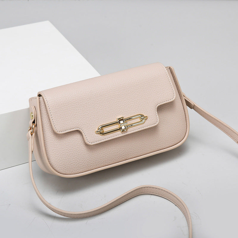 2025 Shoulder bag new fashion simple bag women's high sense light luxury temperament messenger bag casual versatile commuter women's bag
