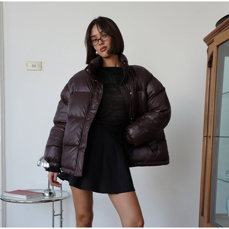MAOXIANGSHOP 2025 popular New   Fashion Street Casual Solid Color Zipper Cotton Clothing  Express Hot Sale